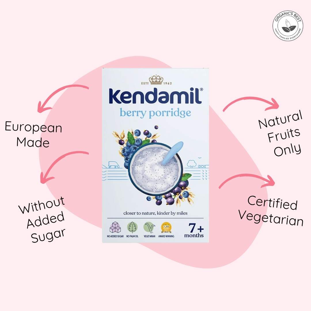 Kendamil Berry Milk Porridge Baby Cereal