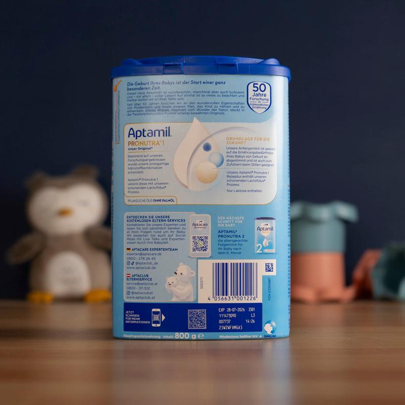 Aptamil Pronutra 1 (From Birth) First Infant Milk Formula (800g)