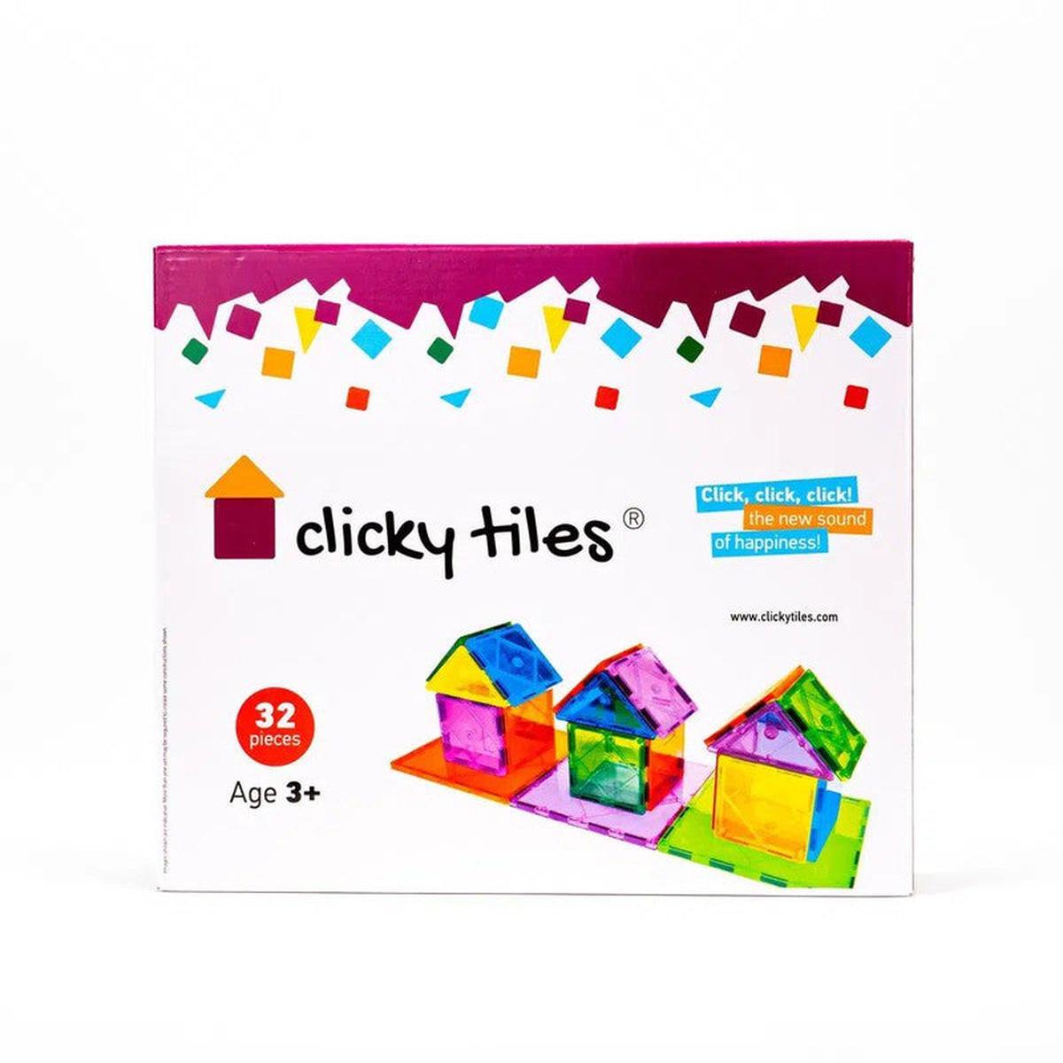 Clicky Tiles™ - Standard Set - 32 Pieces