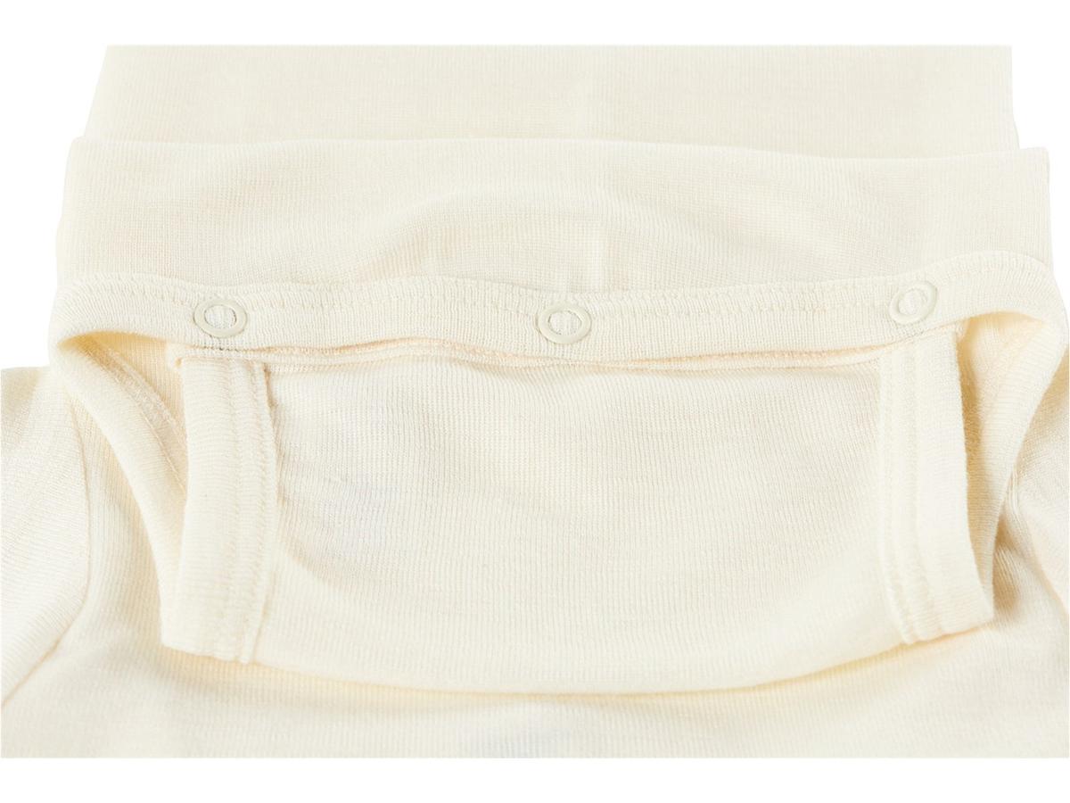 Cosilana Organic Wool & Silk Long-Sleeve Baby Bodysuit (0+ Months)