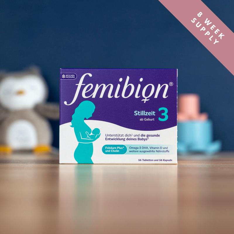 Femibion 3 Breastfeeding Vitamins - 56 Tablets + 56 Capsules
