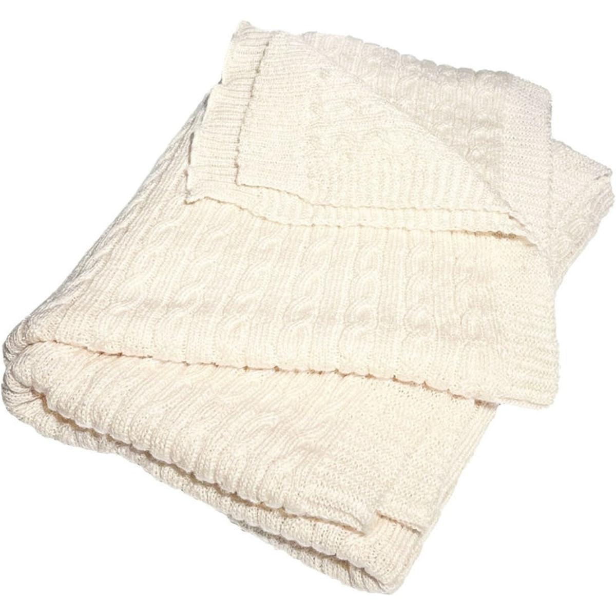 Hans Natur Organic Merino Wool Baby Blanket, 80 x 100 cm (0+ Months)