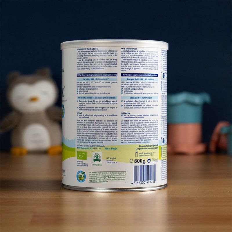 HiPP Dutch Stage 1 Combiotic Infant Formula 0-6 Months (800g).