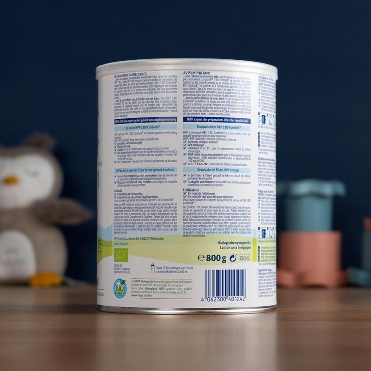 HiPP Dutch Stage 2 Combiotic Formula 6-12 Months (800g).