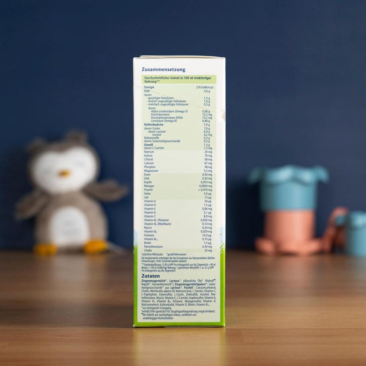HiPP Goat Milk Formula Stage PRE (0-6 Months) - German Version (400g)