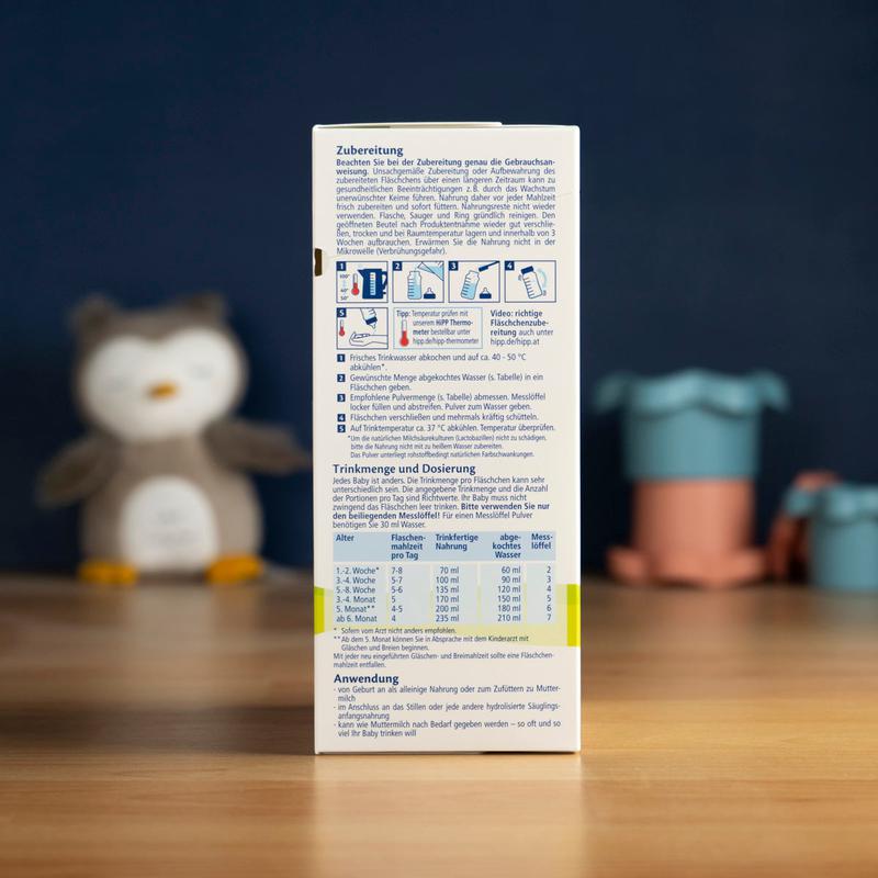 HiPP HA PRE Hypoallergenic Infant Formula 0+ Months (600g) .