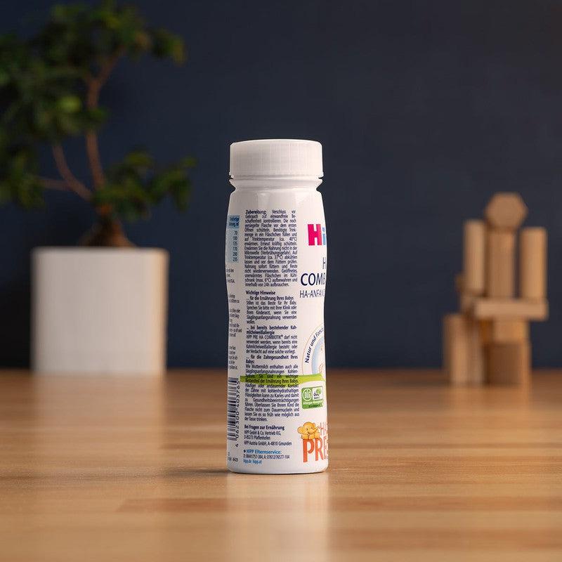 HiPP HA Stage PRE Ready to Feed Formula (200ml) - 90 Bottles