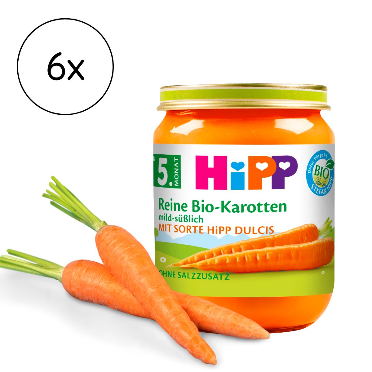 HiPP Jar - Baby’s First Carrot Puree (125g)