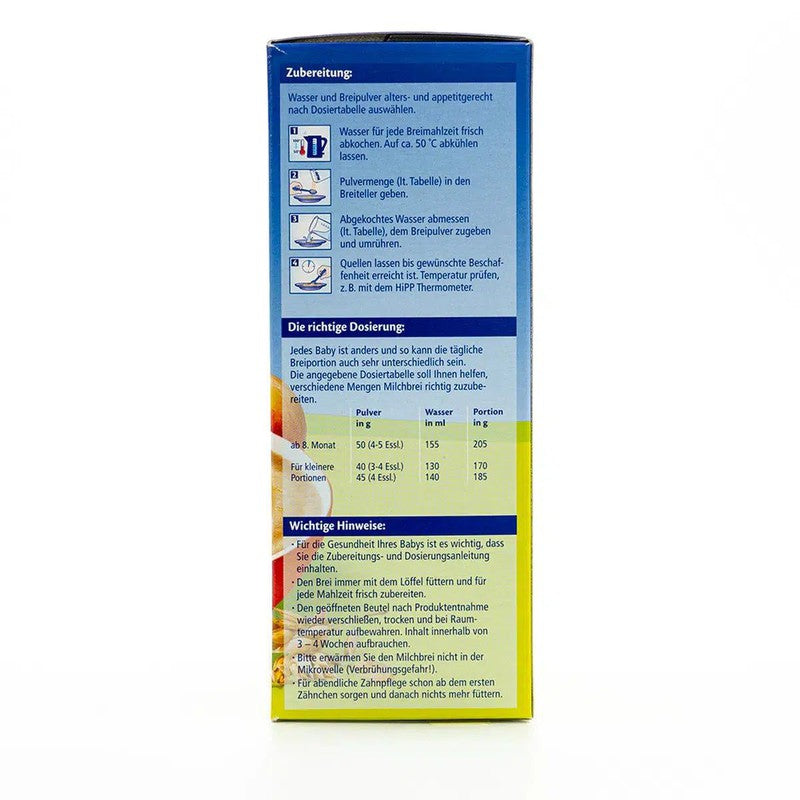 HiPP Organic Good Night Milk Porridge - Oat and Apple (8+ Months) - 450g