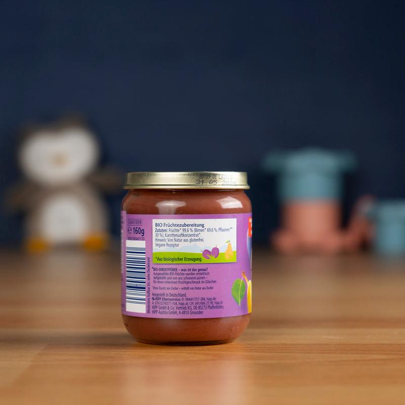 HiPP Premium Jar - Plum Pear Puree (160g)
