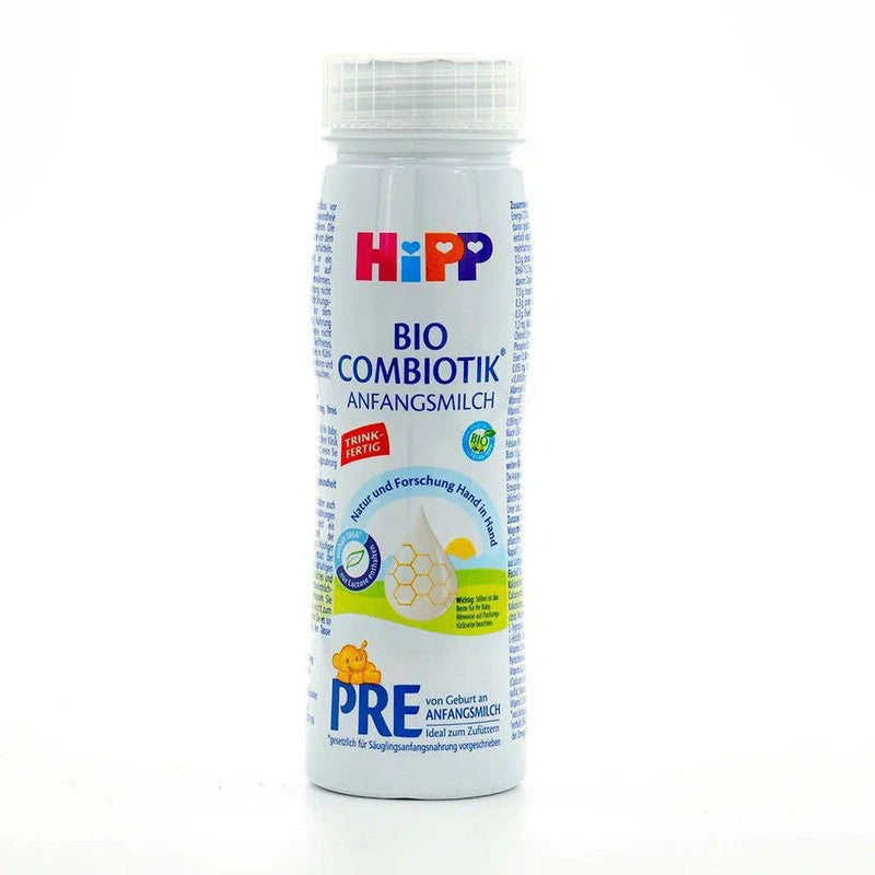 HiPP Stage PRE Ready to Feed Formula (200ml) - 90 Bottles