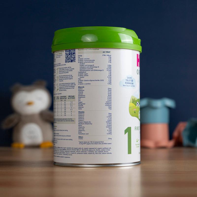 HiPP UK Stage 1 Organic Combiotic First Infant Milk Formula (800g)