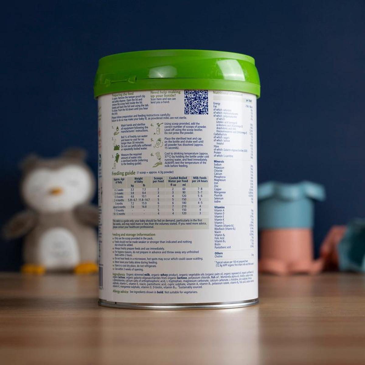 HiPP UK Stage 1 Organic Combiotic First Infant Milk Formula (800g)