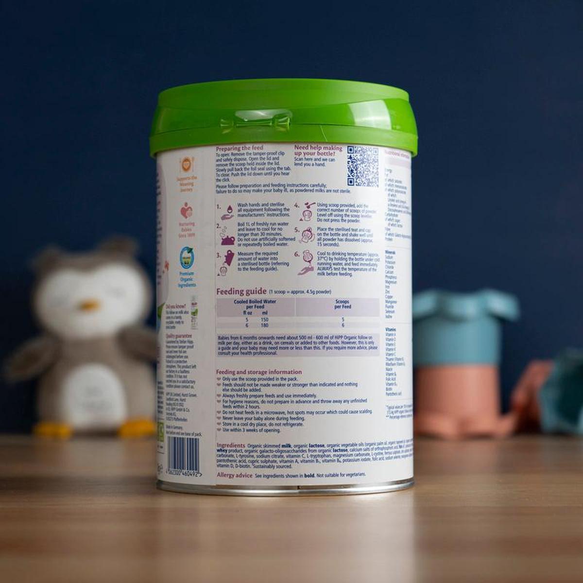 HiPP UK Stage 2 Organic Combiotic Follow-on Milk Formula (800g)..