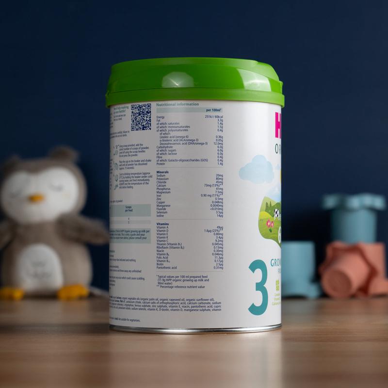 HiPP UK Stage 3 Organic Combiotic Growing Up Milk Formula (800g)