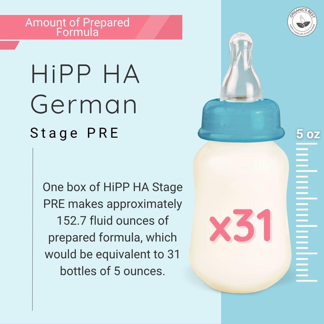 HiPP HA German Stage PRE Hypoallergenic Formula