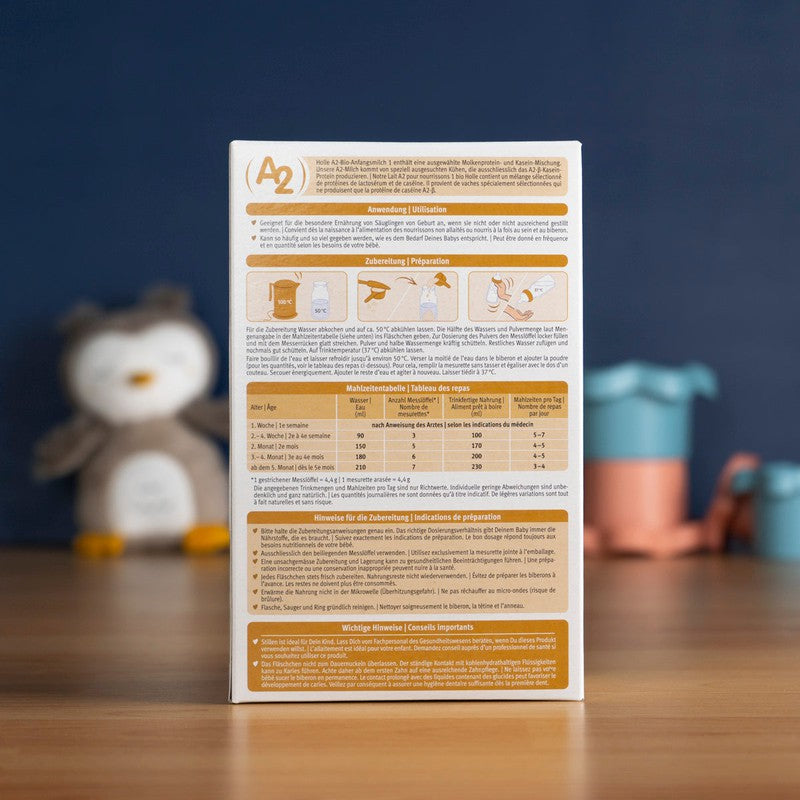 Holle A2 Stage 1 Formula (0-6 Months) (400g)