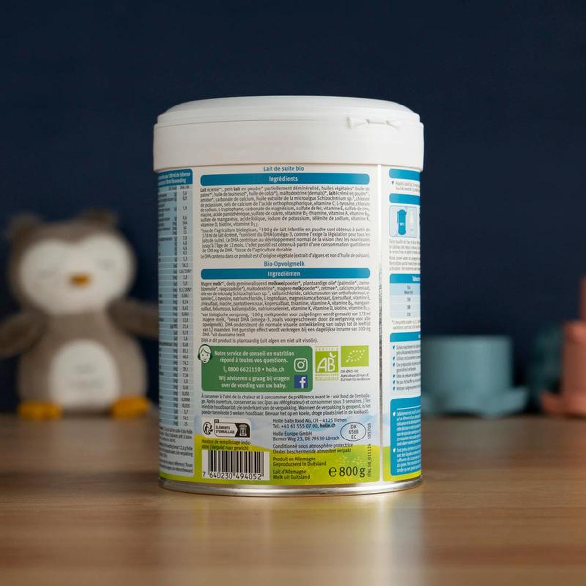 Holle Cow Milk Formula Stage 4 (12+ Months): Dutch Version (800g)