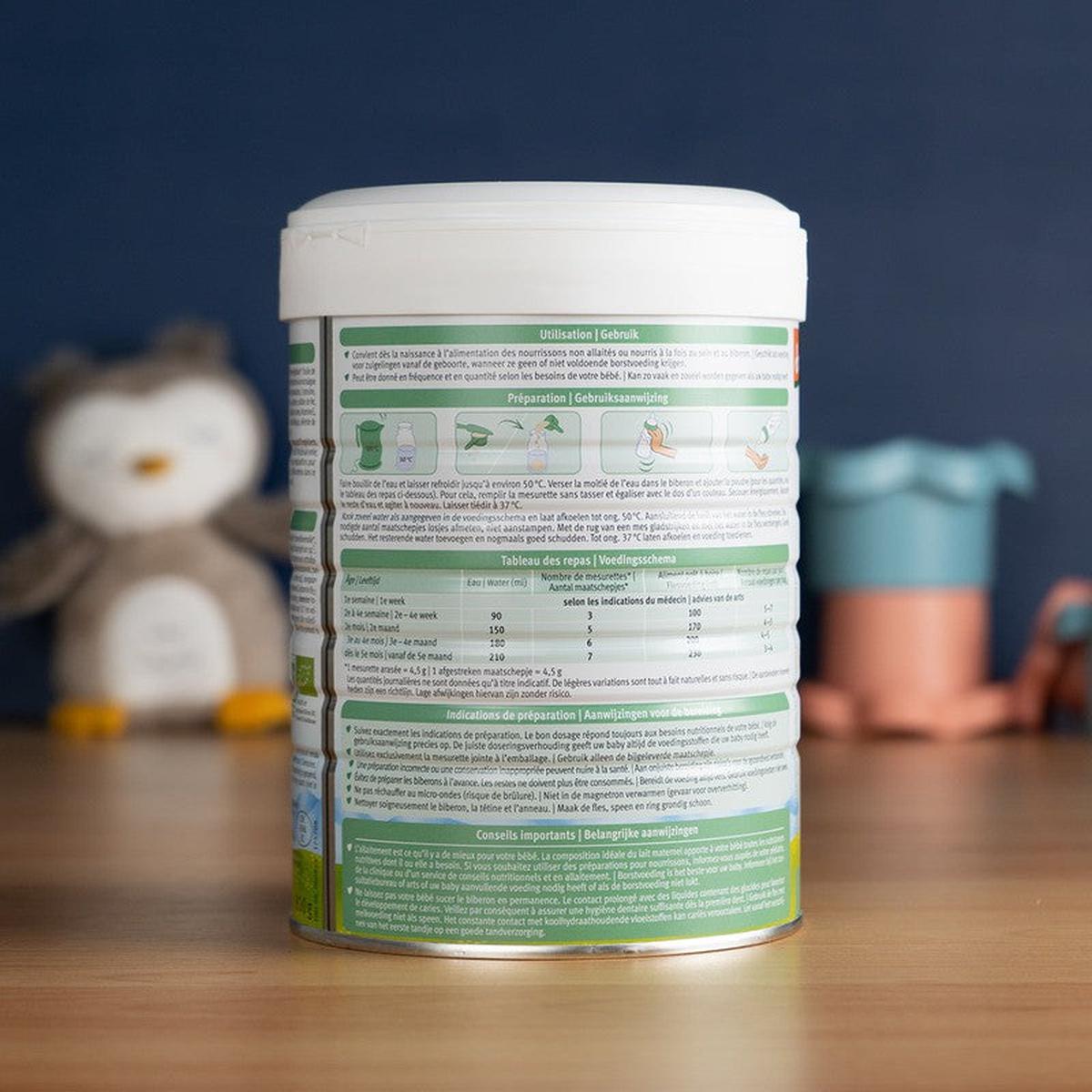 Holle Goat Milk Formula Stage 1 (0-6 Months): Dutch Version (800g)