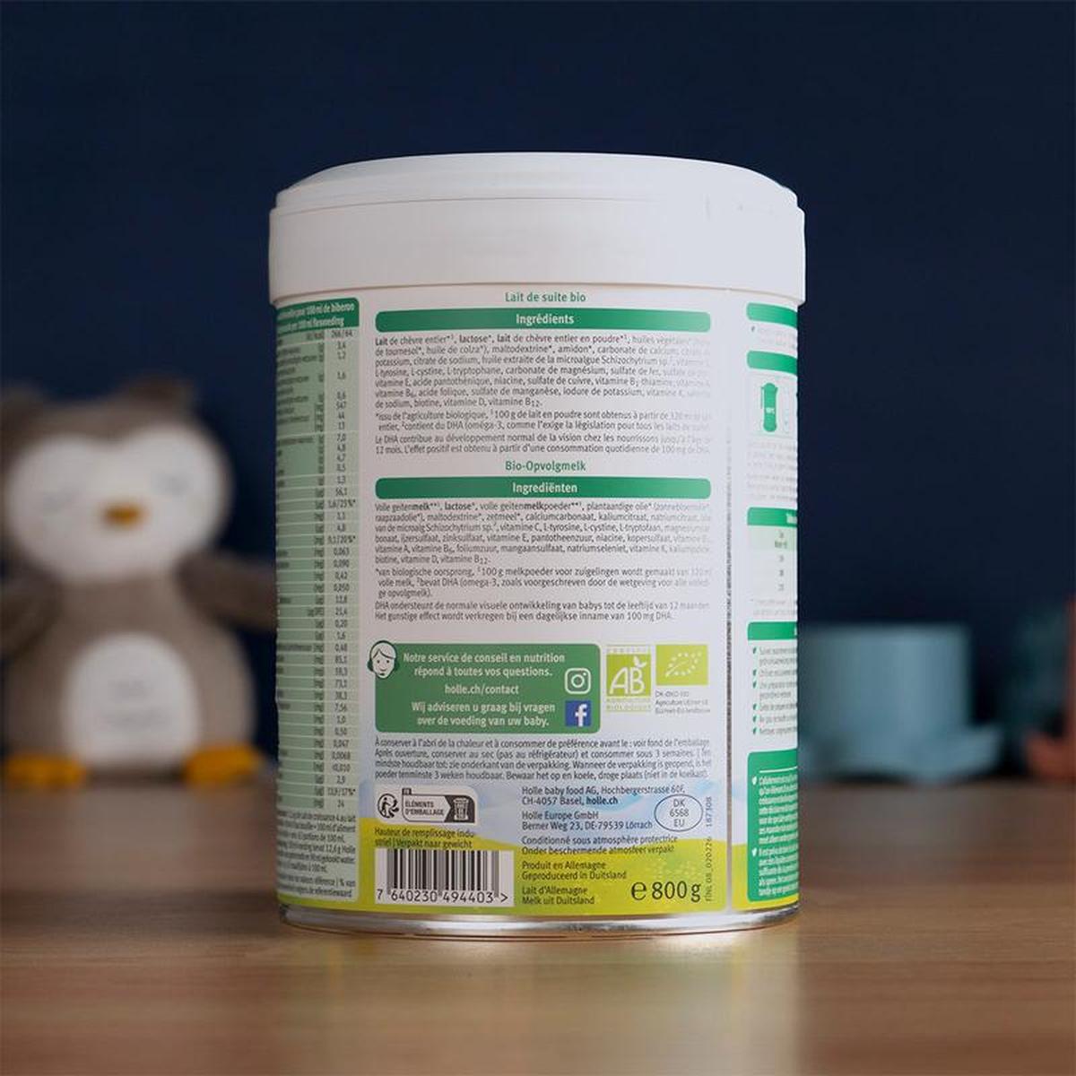 Holle Goat Milk Formula Stage 4 (12+ Months): Dutch Version (800g)