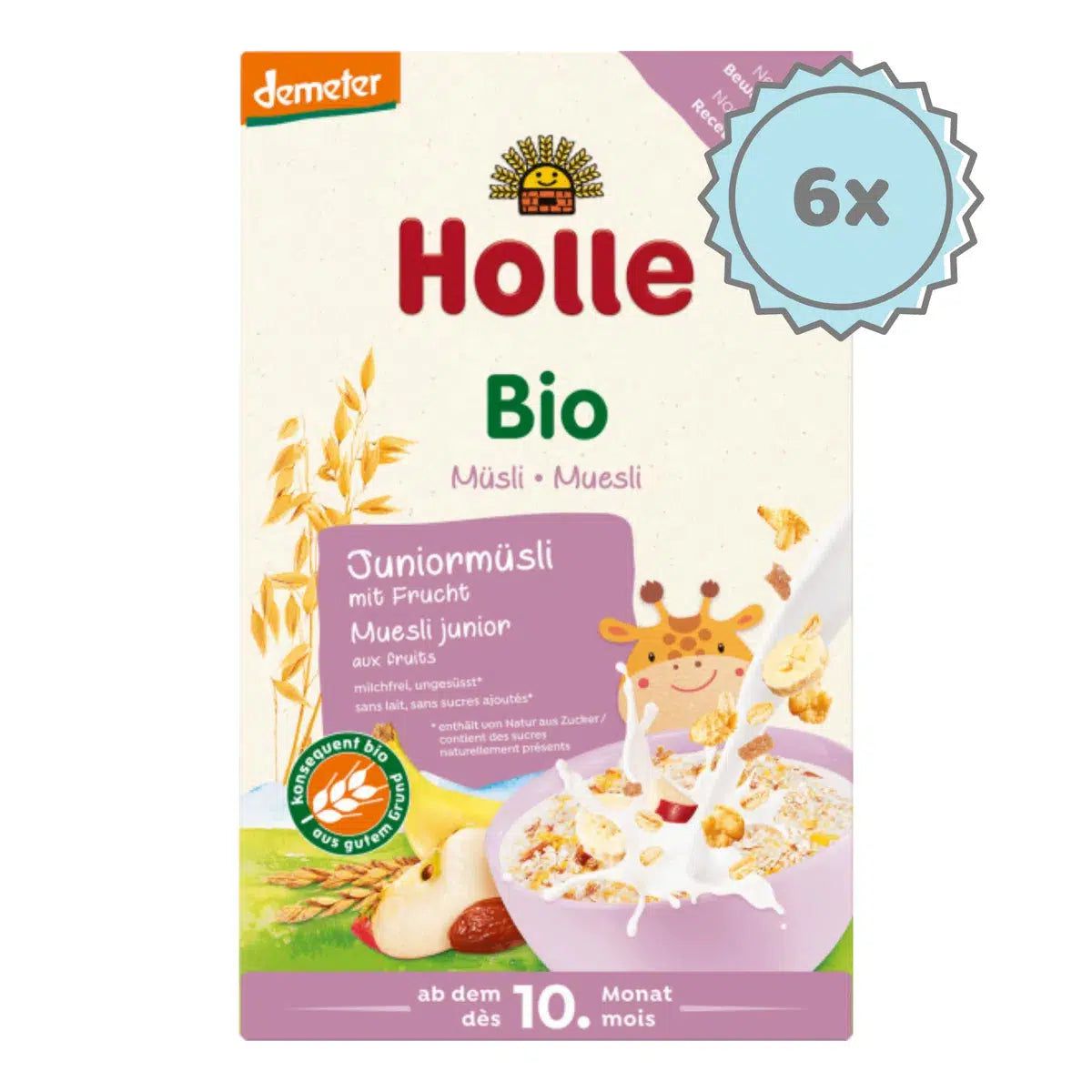 Holle Junior Multigrain Muesli with Fruit (10+ Months) - 250g
