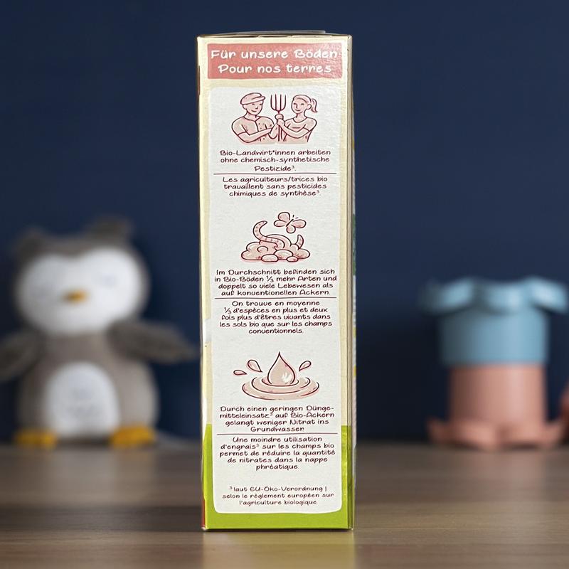 Holle Organic Milk Cereal Oat and Strawberries with Apple (6+ Months) - 250g