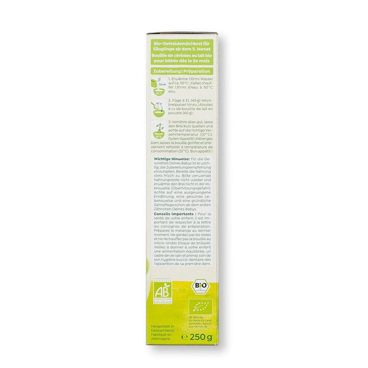Holle Organic Milk Cereal with Spelt (5+ Months) - 250g