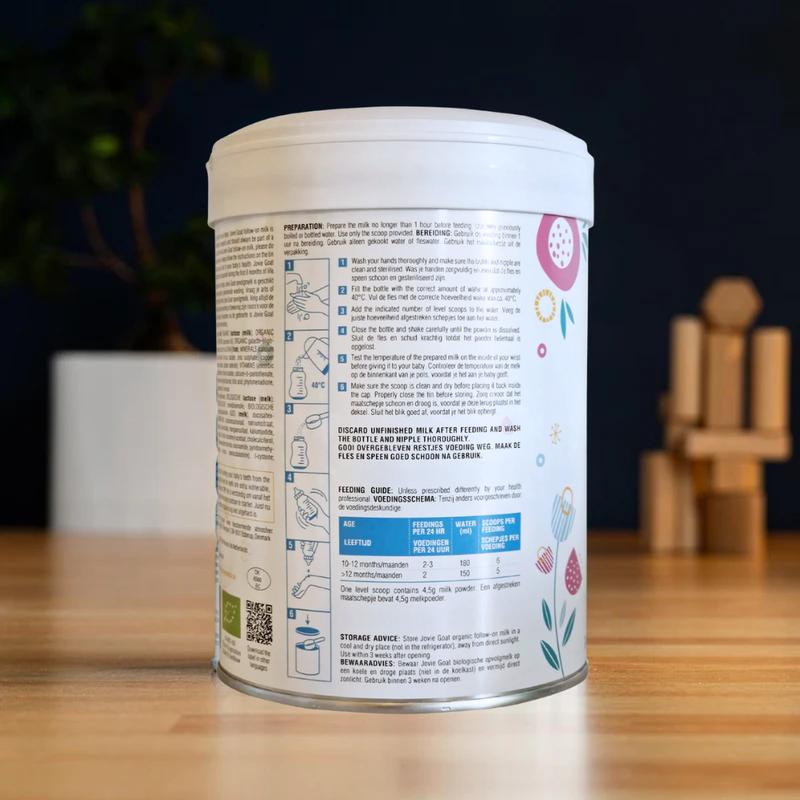 Jovie Stage 3 (10+ Months) Organic Goat Milk Formula (800g)