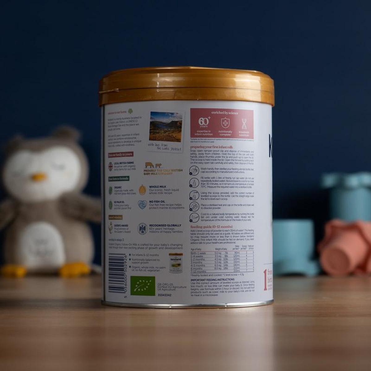 Kendamil Stage 1 (0-6 Months) Organic First Infant Milk Formula (800g)