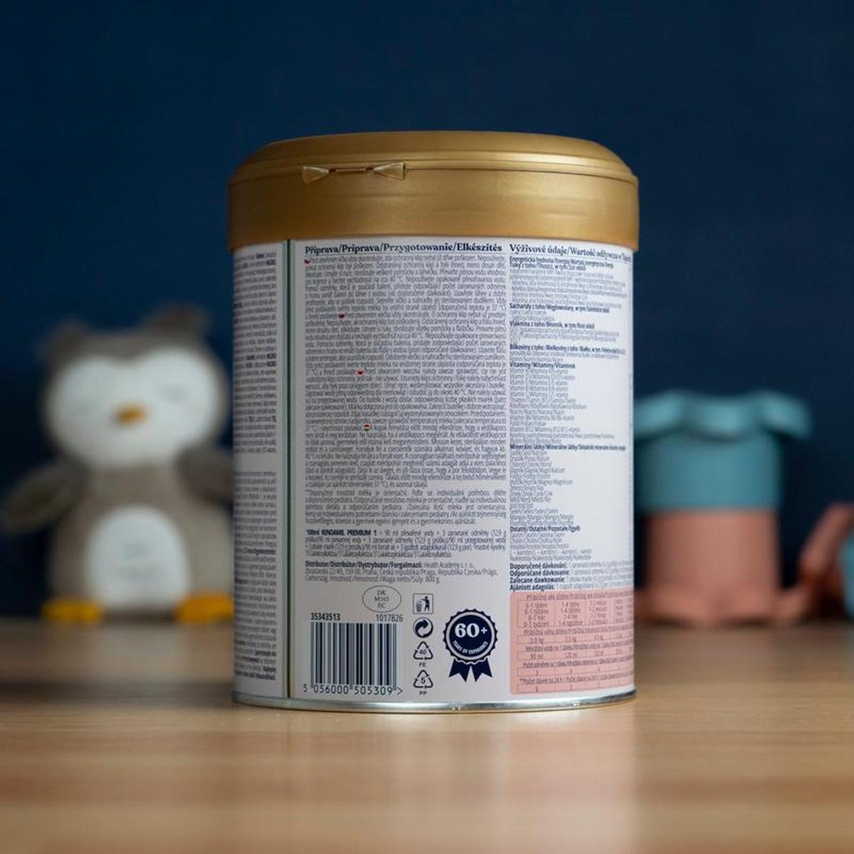 Kendamil Premium Stage 1 (0-6 Months) First Infant Milk Formula (800g)