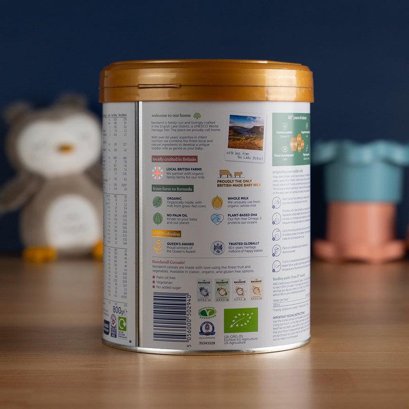 Kendamil Stage 3 (12+ Months) Organic Milk Formula (800g)