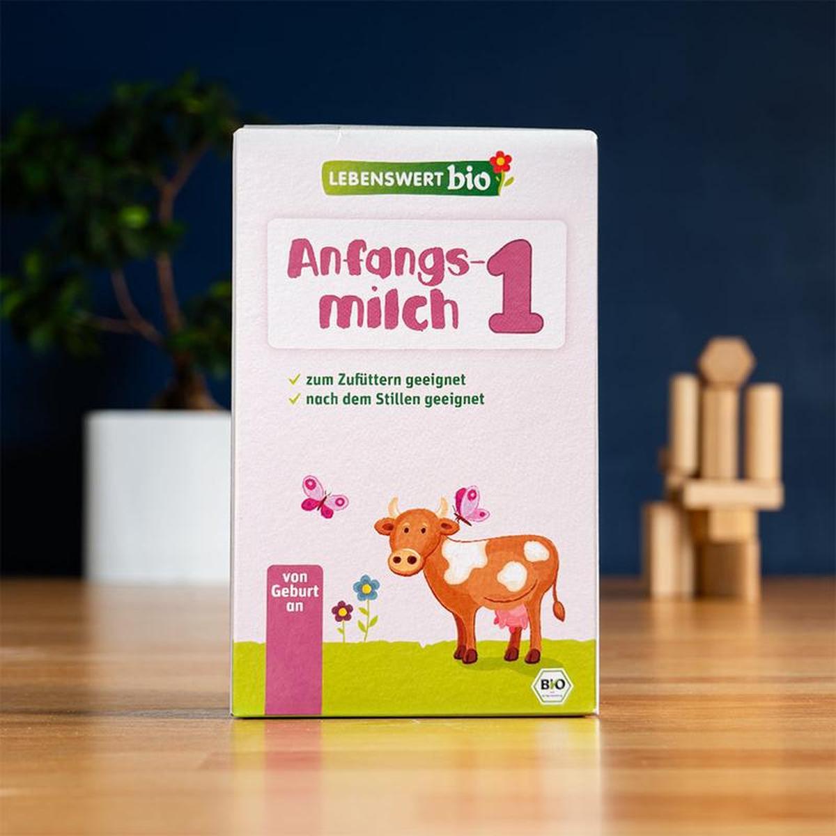 Lebenswert Bio Stage 1 (0-6 Months) Infant Formula (500g)