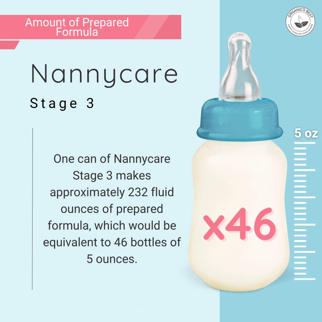 Nannycare Goat Stage 3 Toddler Formula