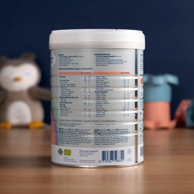 Pure Goat Stage 3 (10+ Months) Follow-on Milk Formula (800g)