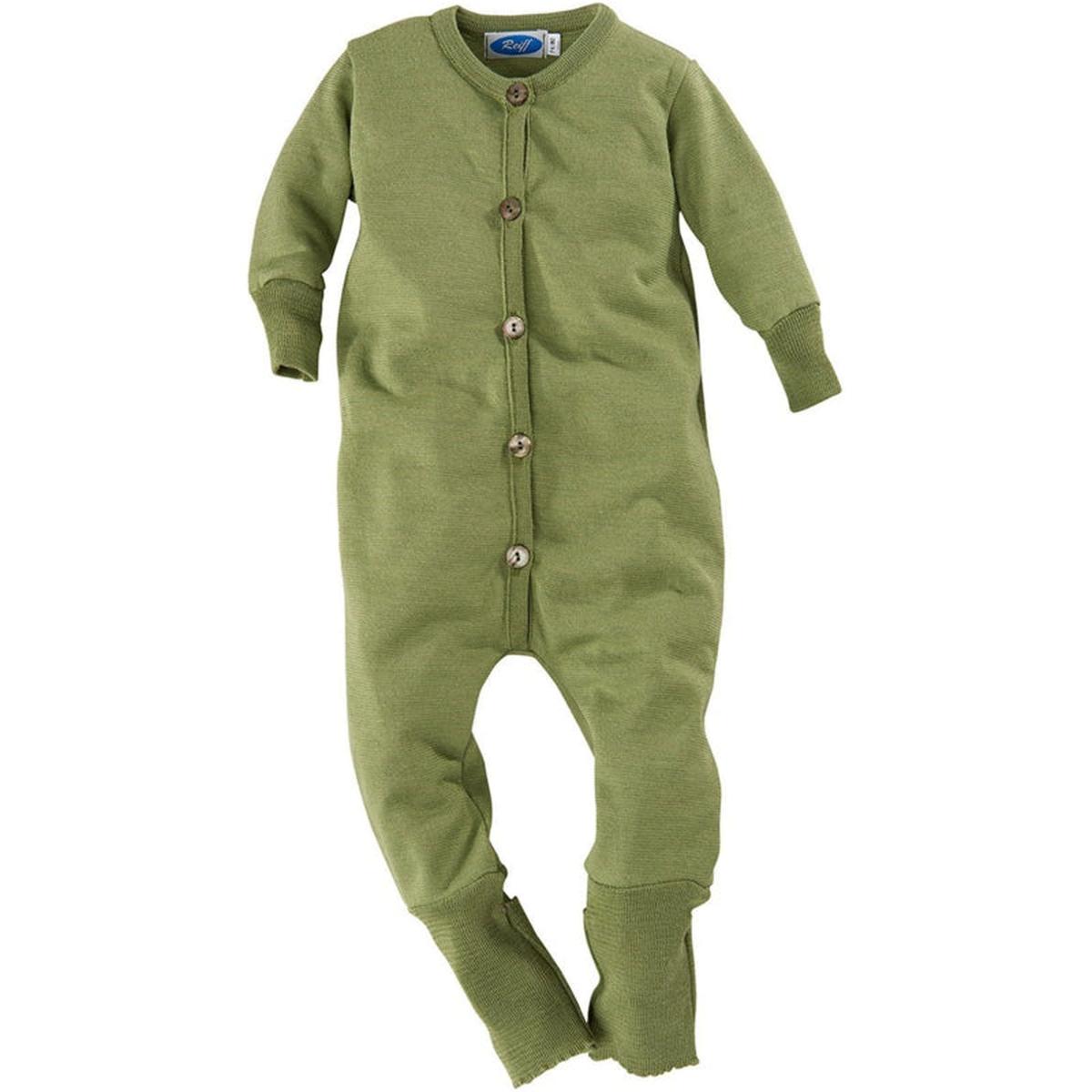 Reiff Organic Wool & Silk Terry Baby Romper (0+ Months)
