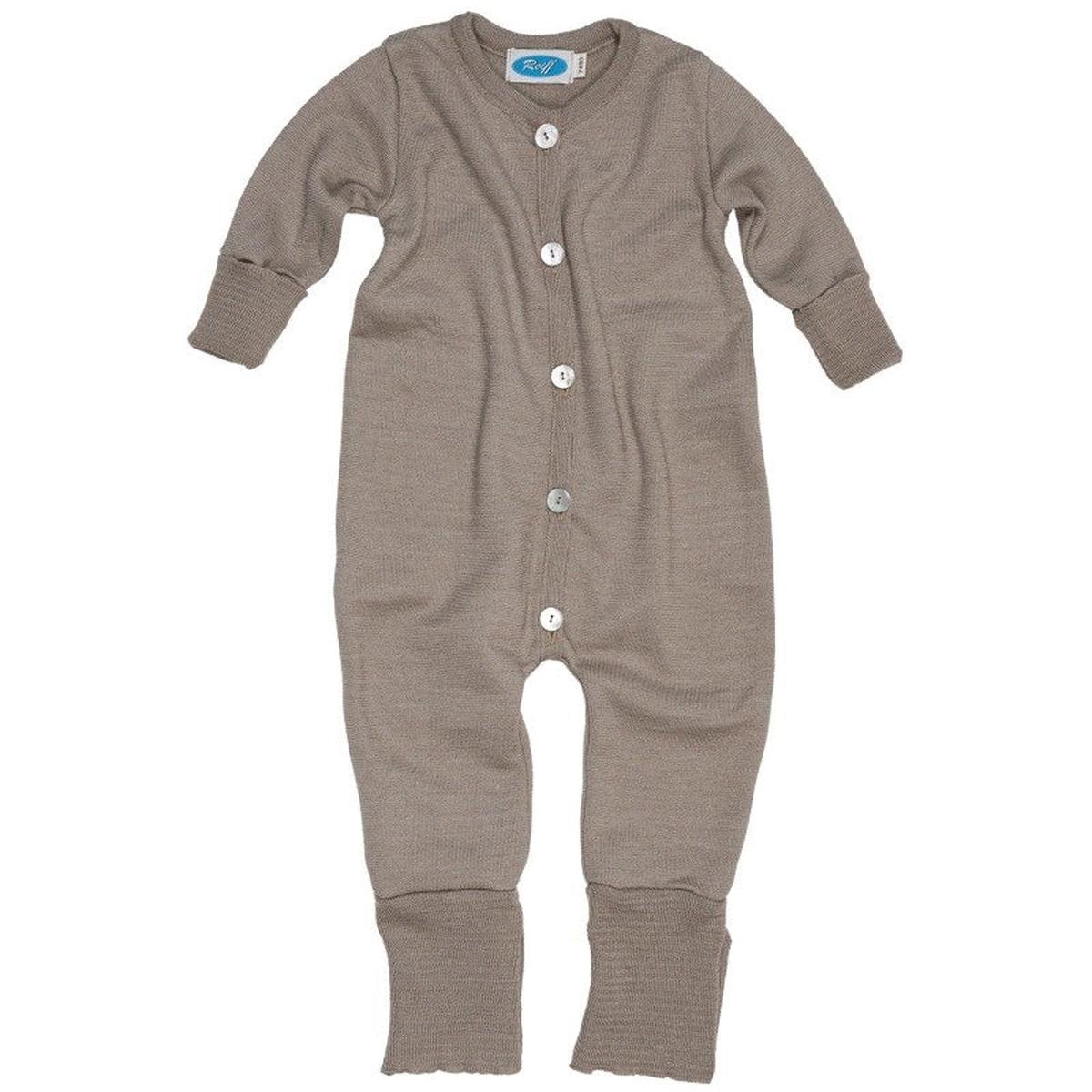 Reiff Organic Wool & Silk Terry Baby Romper (0+ Months)