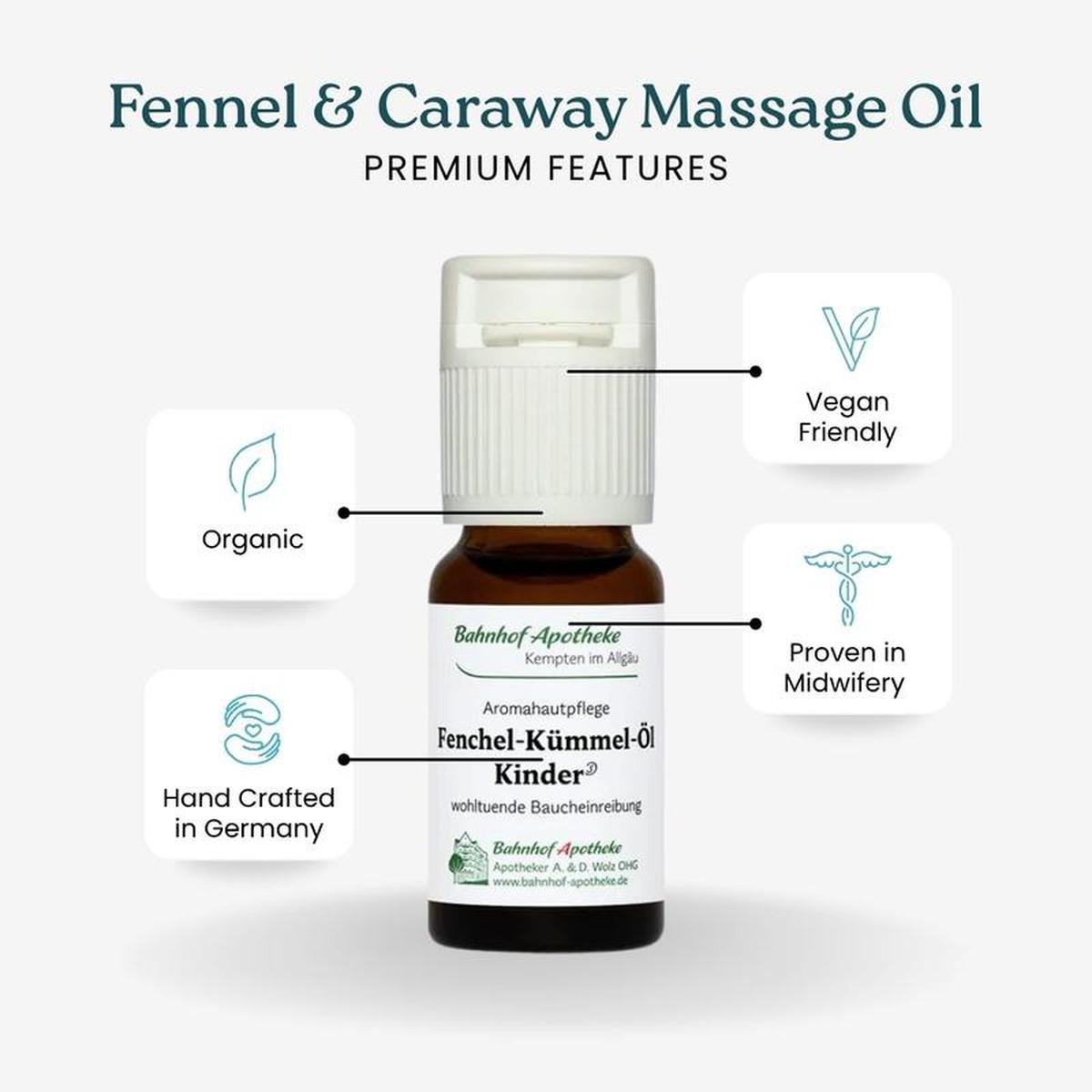 Stadelmann Fennel-Caraway Baby Massage Oil (50mL)