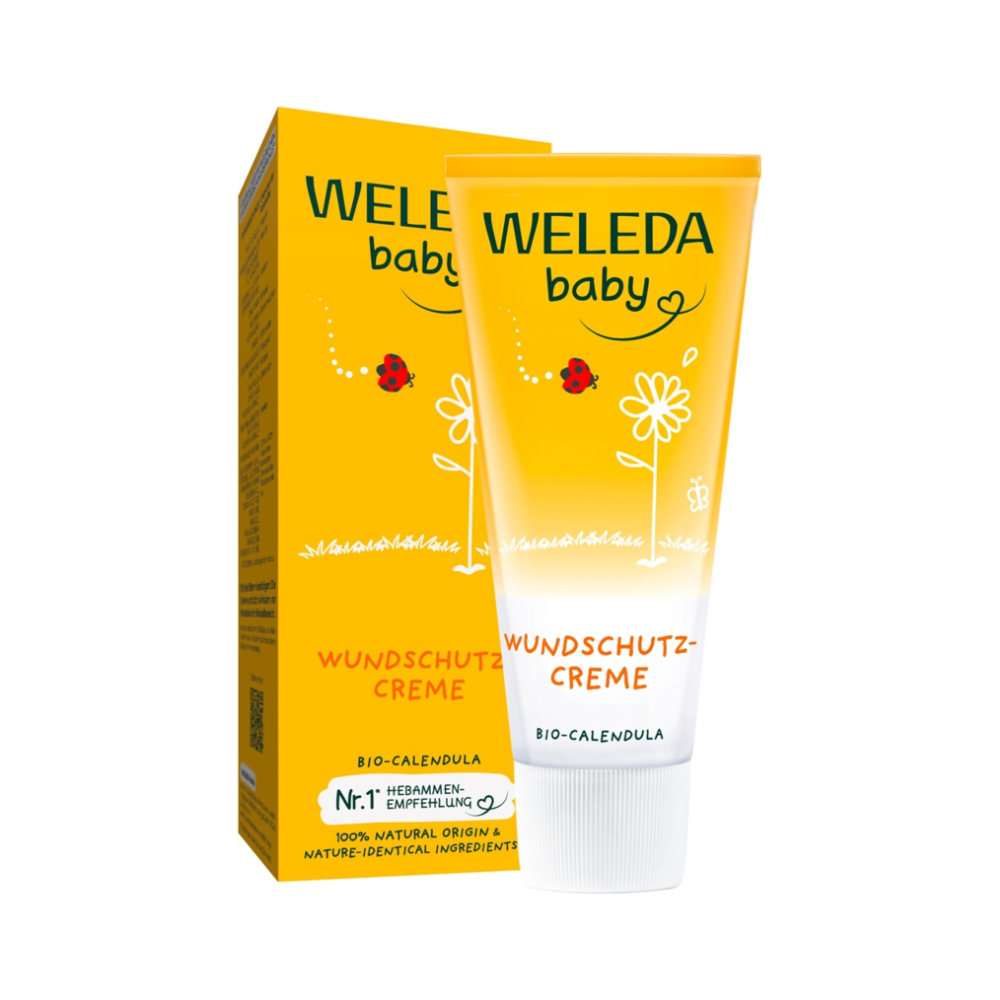 Weleda Calendula Baby Diaper Rash Cream, 75ml (0+ Months)