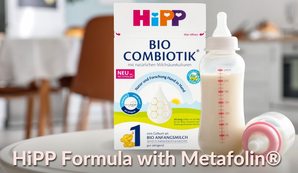 HiPP formula with metafolin