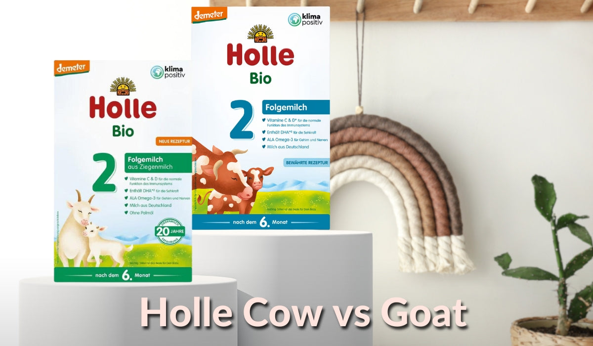 Holle Cow vs Goat Formula Comparison
