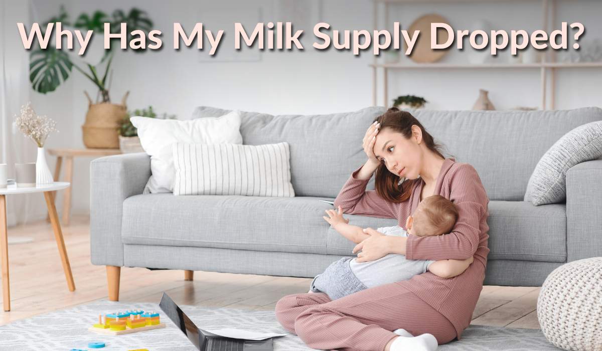 why is my milk supply dropping