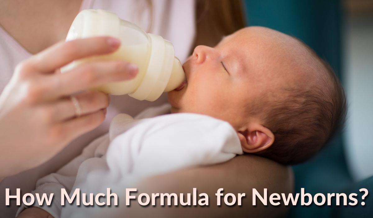 How much formula 2024 needed for newborn