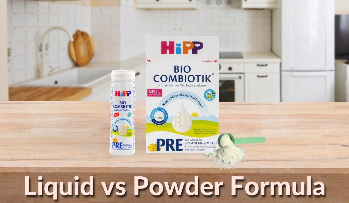 How to choose between liquid, ready-to-feed and powder infant formula types  - Milk Drunk