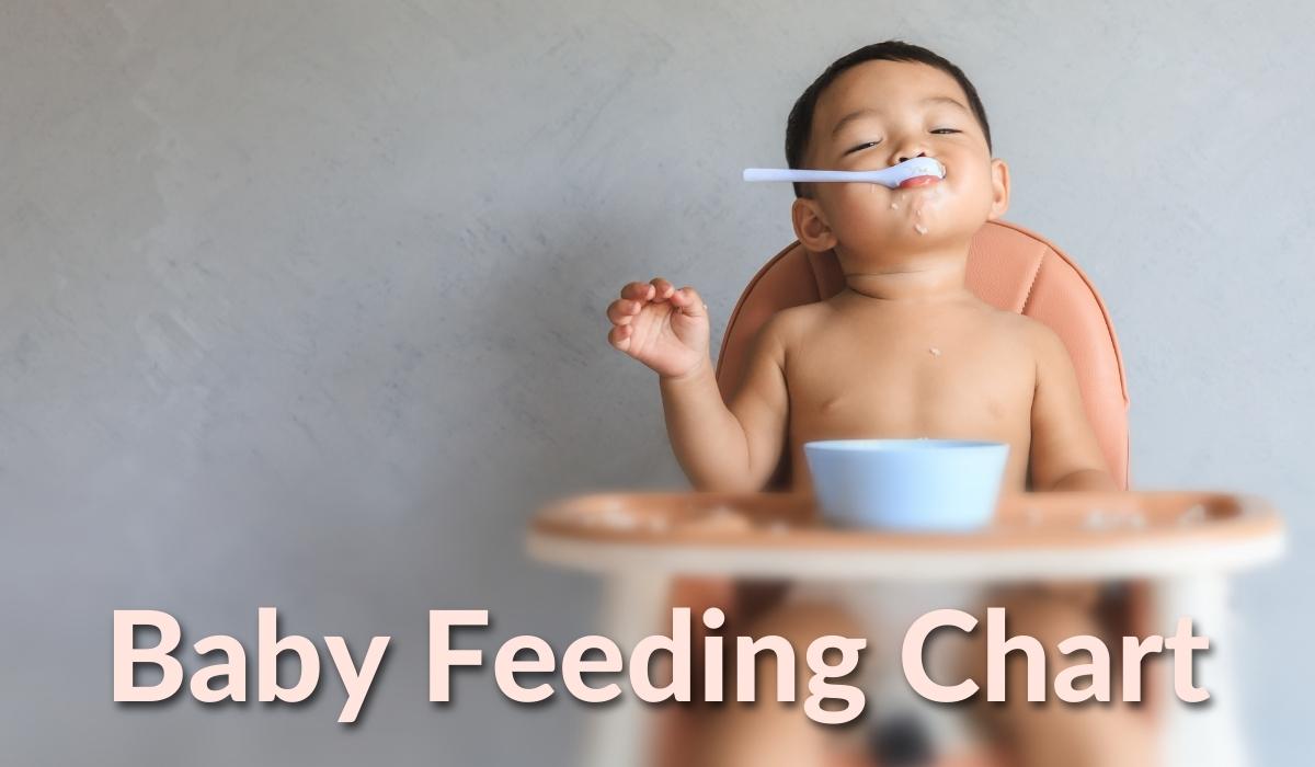Baby and Infant Feeding Schedules for Food Types