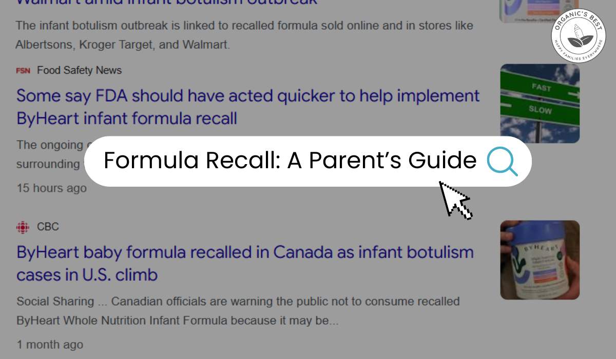 Formula Recall: A Parent's Guide