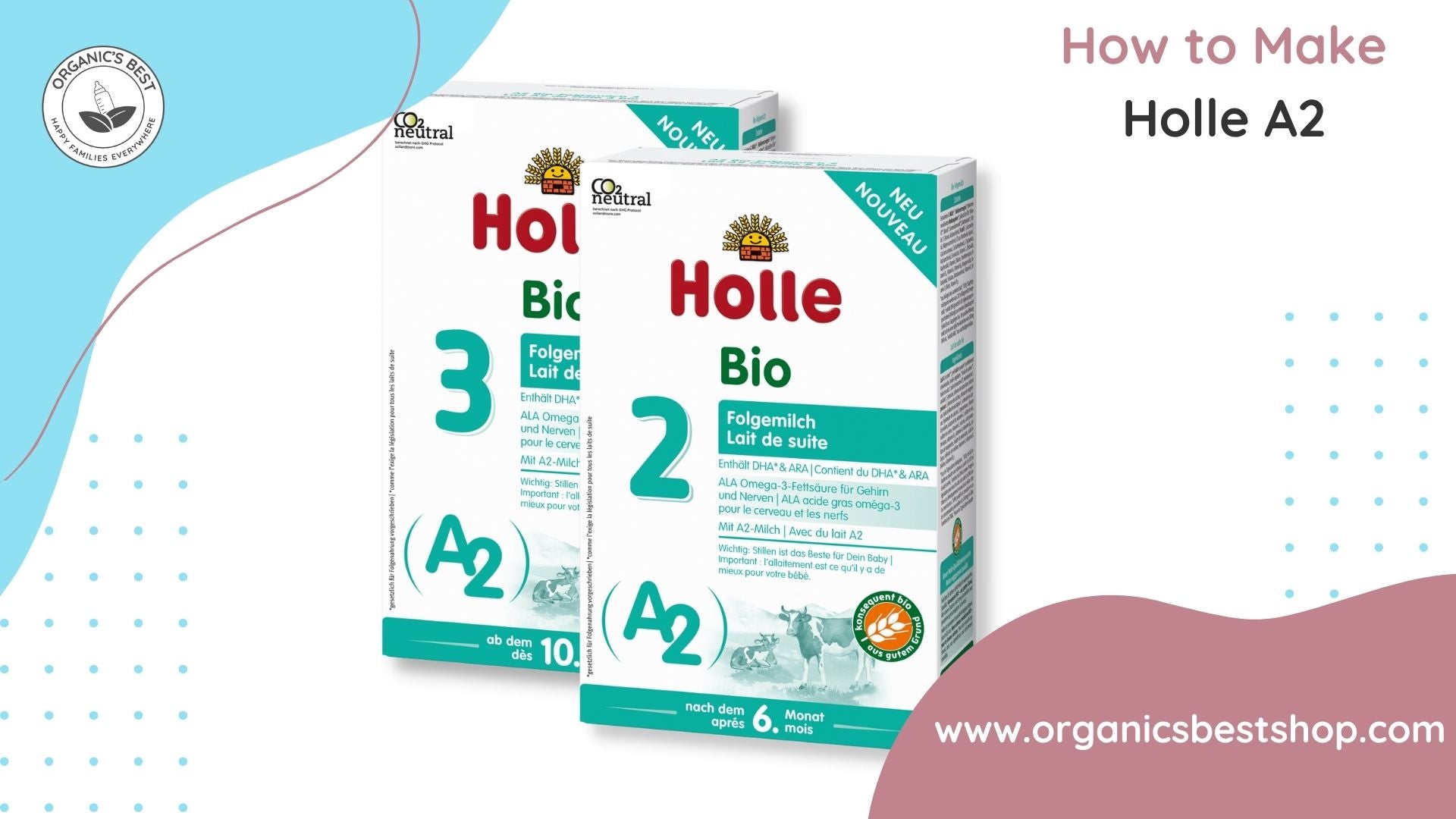 Holle Bio 2 A2 4箱セット Holle A2 Stage 2 | Organic Baby Formula