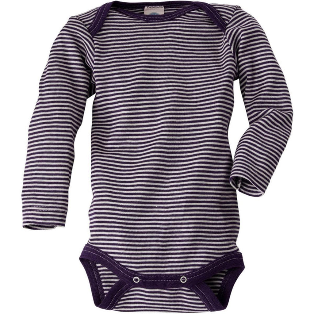 Cosilana Organic Wool & Silk Long-Sleeve Baby Bodysuit (0+ Months)