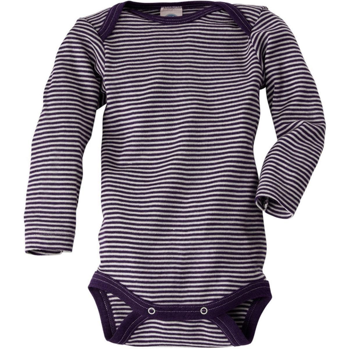 Cosilana Organic Wool & Silk Long-Sleeve Baby Bodysuit (0+ Months)