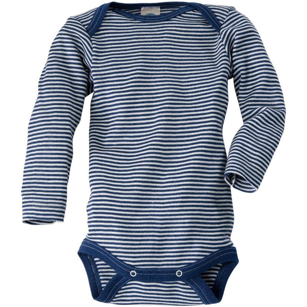 Cosilana Organic Wool & Silk Long-Sleeve Baby Bodysuit (0+ Months)