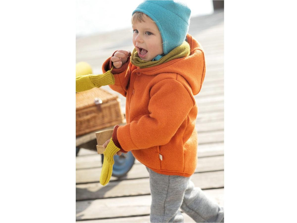Disana Organic Merino Wool Kids Hooded Jacket
